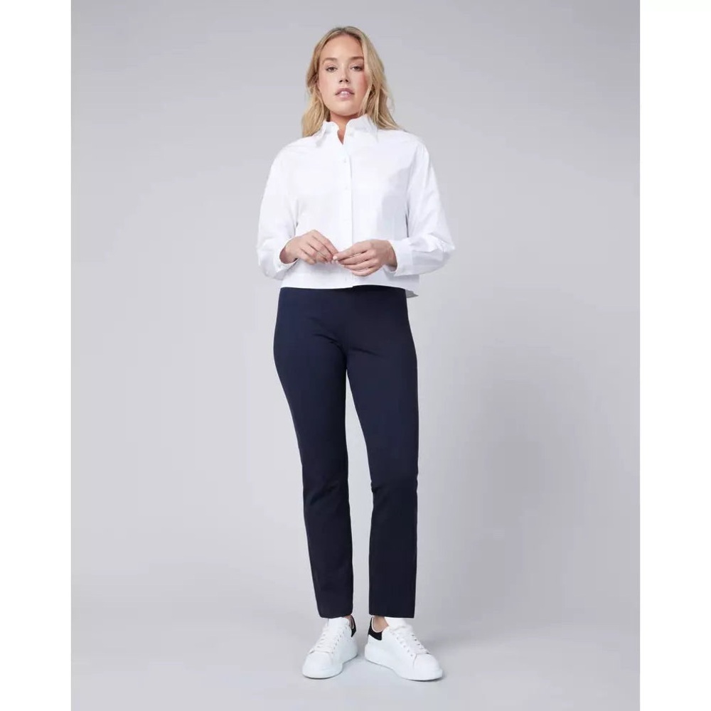 SPANX Straight Leg Pants in Navy